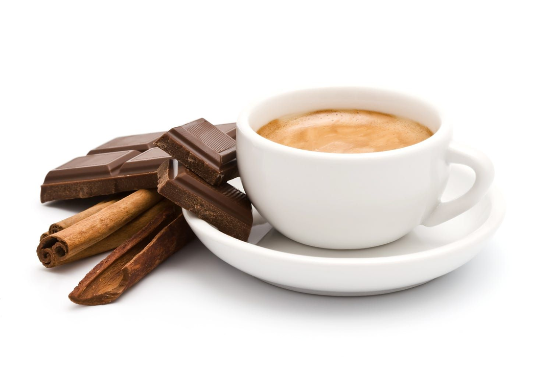 café y chocolate en la dieta