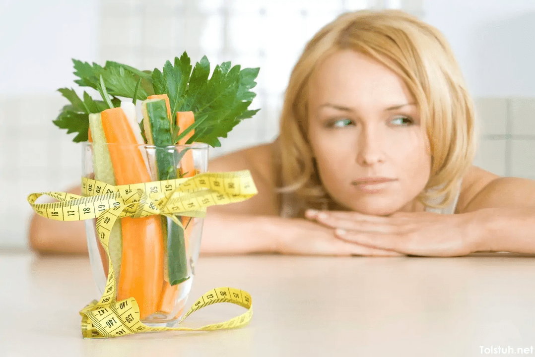 mala salud debido a una dieta estricta